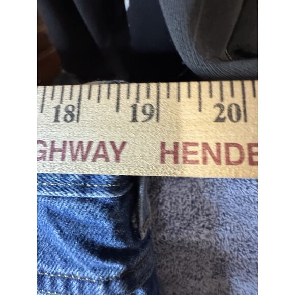 Vintage CARHARTT Made In USA B21 DST Relaxed Flannel Lined Jeans Men's 38x34 - Picture 7 of 9